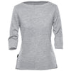 Stormtech Women's Ash Heather Torcello 3/4 Tee