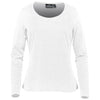 Stormtech Women's White Torcello Long Sleeve Tee