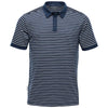 Stormtech Men's Navy/White Railtown Polo