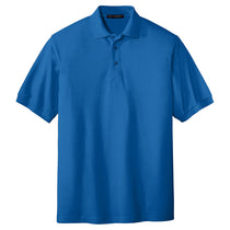 Port Authority Men's Strong Blue Tall Silk Touch Polo