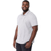 Trimark Men's Heather Grey Somoto Eco Short Sleeve Polo