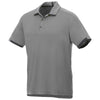 Elevate Men's Quarry/Grey Storm Cerrado Short Sleeve Polo