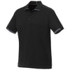 Elevate Men's Black/Grey Storm Cerrado Short Sleeve Polo