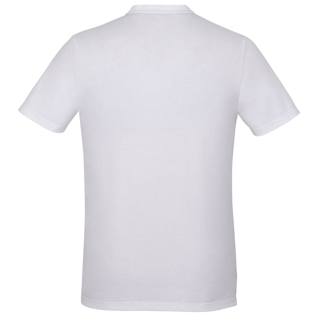 Trimark Men's White Somoto Eco Short Sleeve Tee