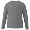 Elevate Men's Steel Grey Parima Long Sleeve Tech Tee