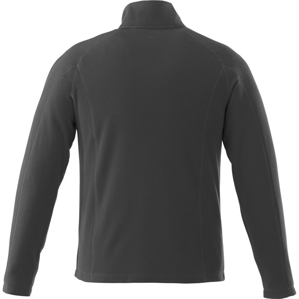 Elevate Men's Grey Storm Rixford Polyfleece Jacket