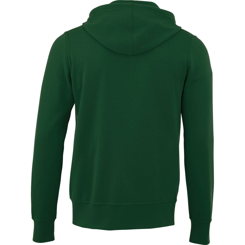 Elevate Men's Forest Green Cypress Fleece Zip Hoody