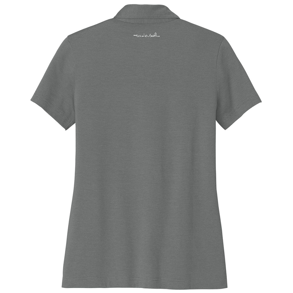 TravisMathew Women's Dark Grey Heather Sunnyvale Polo