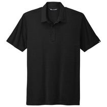 TravisMathew Men's Black Oceanside Solid Polo