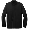 TravisMathew Men's Black Newport Full-Zip Fleece