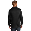 TravisMathew Men's Black Newport Full-Zip Fleece