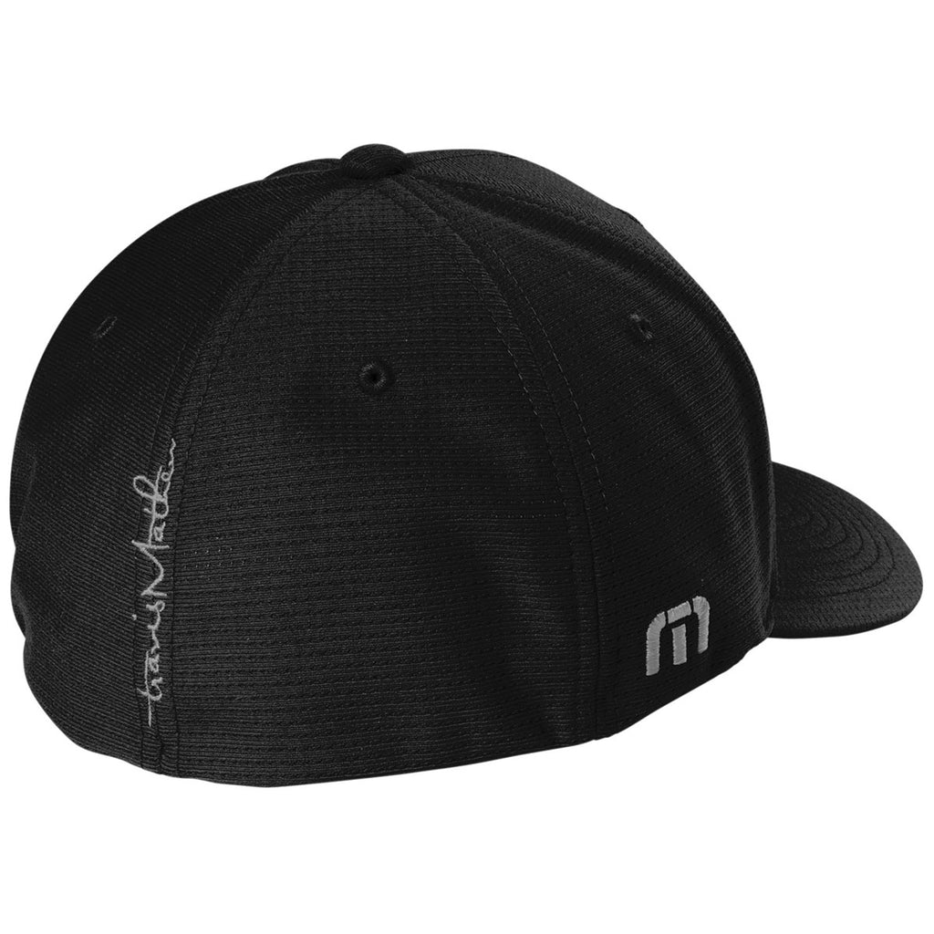 TravisMathew Men's Black Rad Flexback Cap