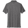 TravisMathew Men's Dark Grey Auckland Slub Polo