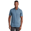 TravisMathew Men's Riviera Blue Auckland Slub Polo