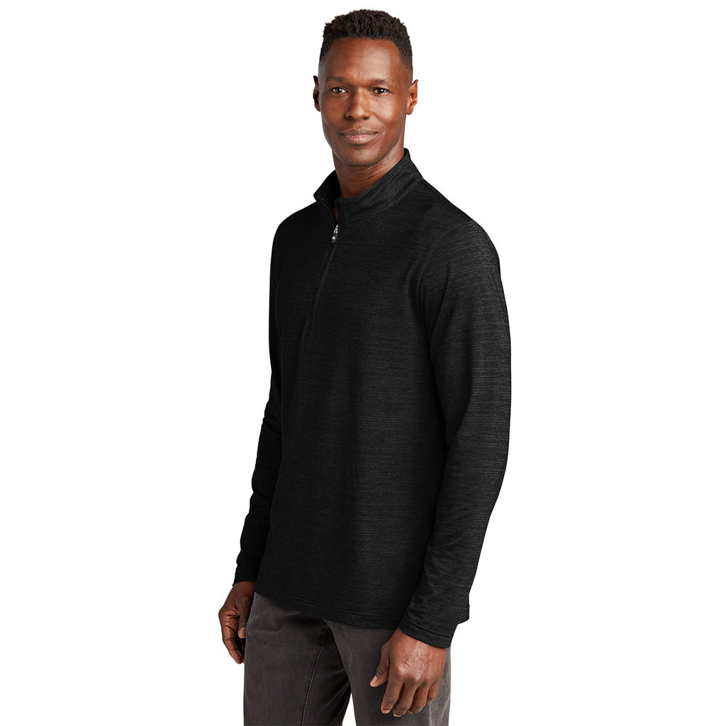 TravisMathew Men's Black Crestview 1/4-Zip