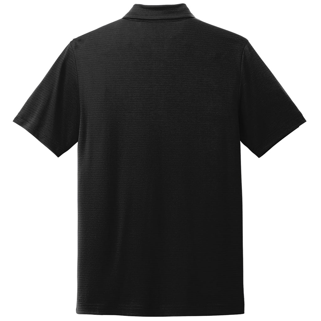 TravisMathew Men's Black Bayfront Solid Polo