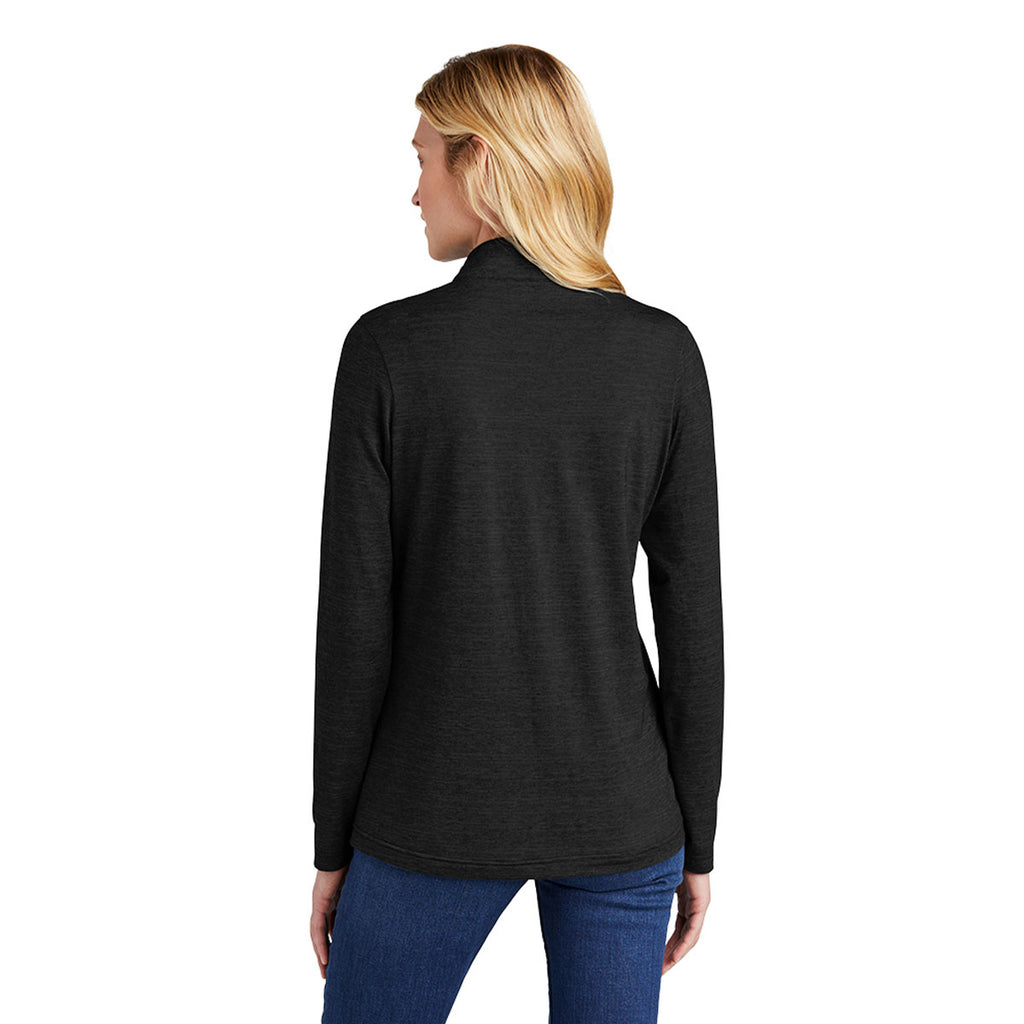 TravisMathew Women's Black Crestview 1/4-Zip