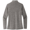 TravisMathew Women's Grey Heather Crestview 1/4-Zip