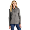 TravisMathew Women's Grey Heather Crestview 1/4-Zip