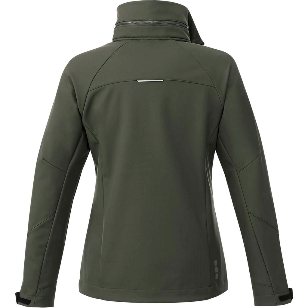 Elevate Women's Loden Peyto Softshell Jacket