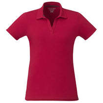 Trimark Women's Vintage Red Somoto Eco Short Sleeve Polo