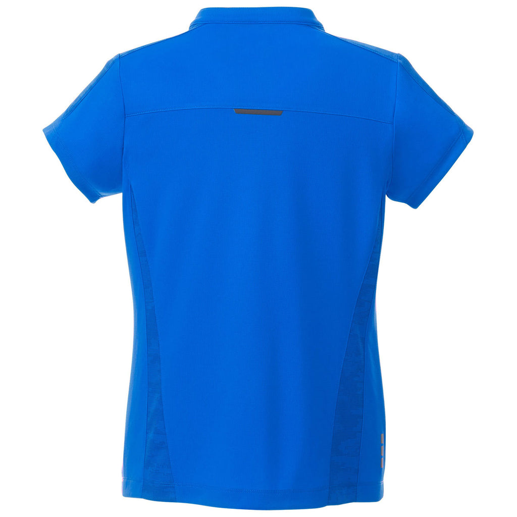 Elevate Women's New Royal Piedmont Short Sleeve Polo