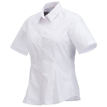 Elevate Women's White Colter Short Sleeve Shirt