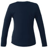 Elevate Women's Navy Parima Long Sleeve Tech Tee