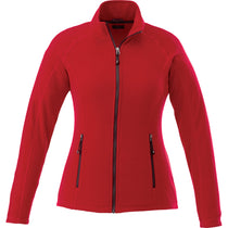 Elevate Women's Team Red Rixford Polyfleece Jacket