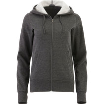 Elevate Women's Heather Dark Charcoal Cypress Fleece Zip Hoody