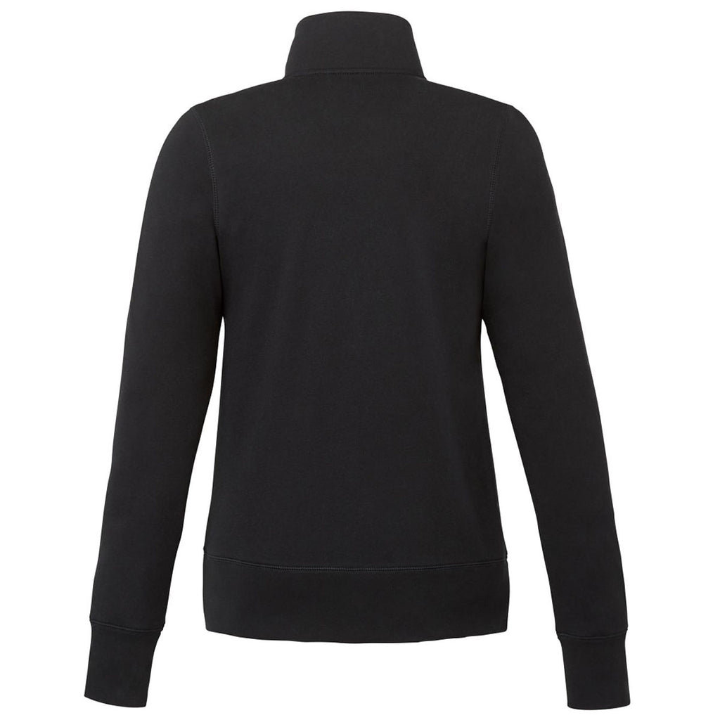 Trimark Women's Black Argus Eco Fleece Full Zip