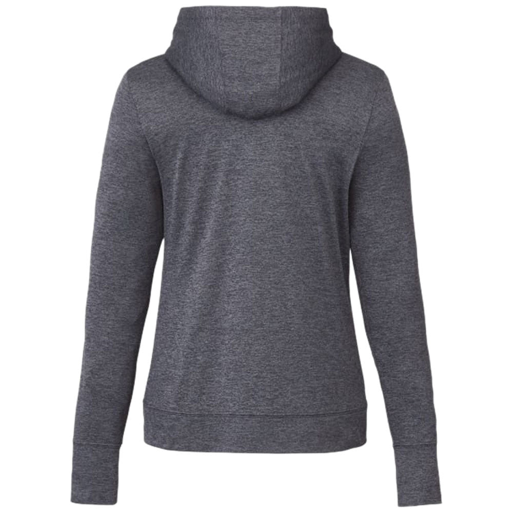 Elevate Women's Heather Dark Charcoal Lavar Eco Knit Hoody