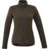 Elevate Women's Loden Heather Tremblant Knit Jacket