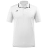 New Balance Men's White Team Rally Polo