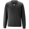 New Balance Men's Black Heather Crew Fleece