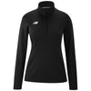 New Balance Women's Black Thermal Half Zip