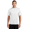 Sport-Tek Men's White Tall PosiCharge Competitor Tee