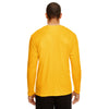 Team 365 Men's Sport Athletic Gold Zone Performance Long-Sleeve T-Shirt