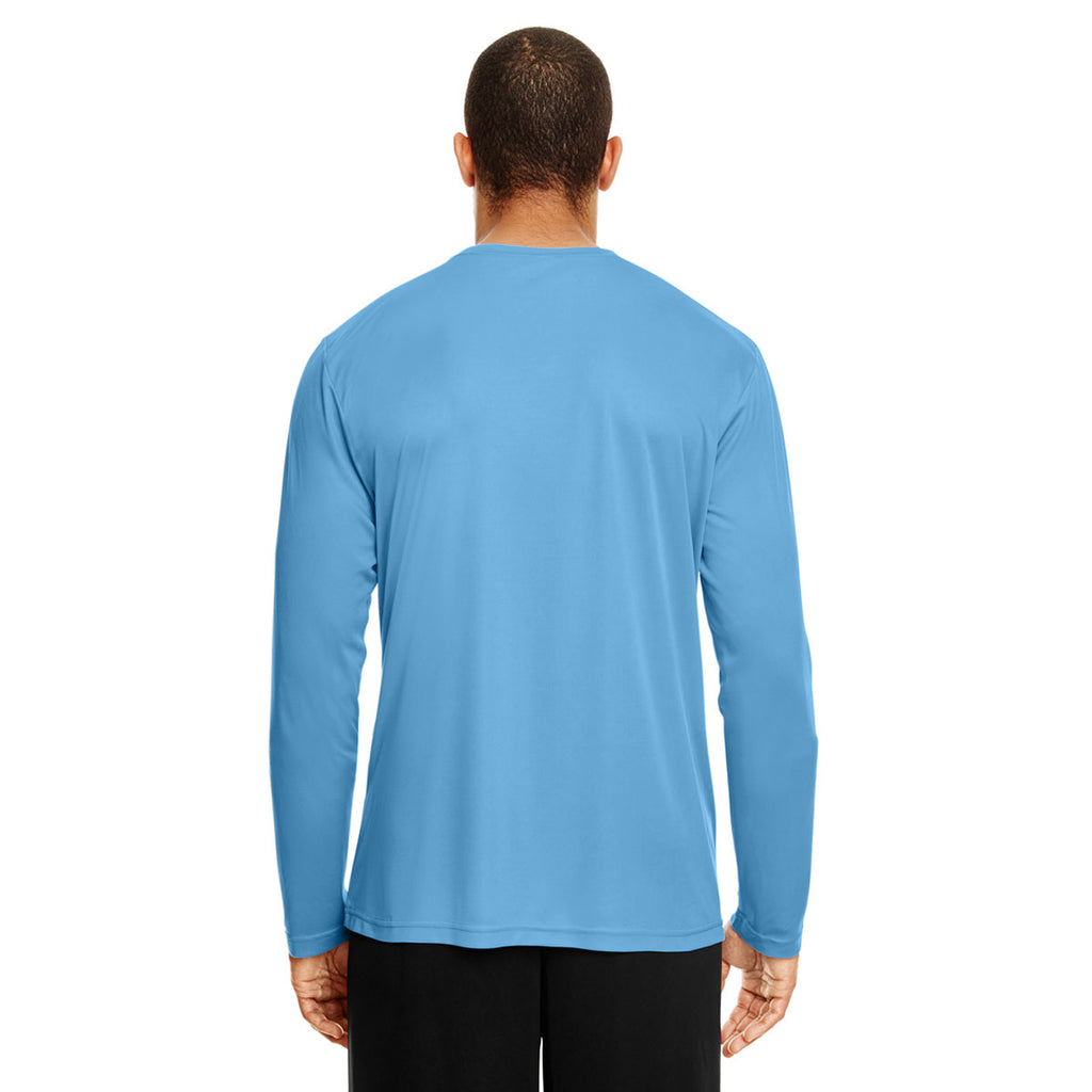 Team 365 Men's Sport Light Blue Zone Performance Long-Sleeve T-Shirt