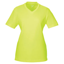 Team 365 Women's Safety Yellow Zone Performance T-Shirt