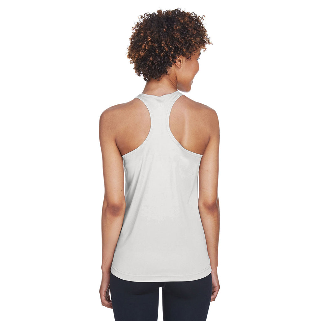 Team 365 Women's Sport Silver Zone Performance Racerback Tank