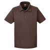 Team 365 Men's Sport Dark Brown Command Snag-Protection Polo