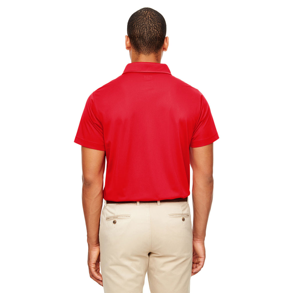 Team 365 Men's Sport Red Command Snag-Protection Polo