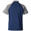 Team 365 Men's Sport Dark Navy/Sport Graphite Command Snag-Protection Colorblock Polo