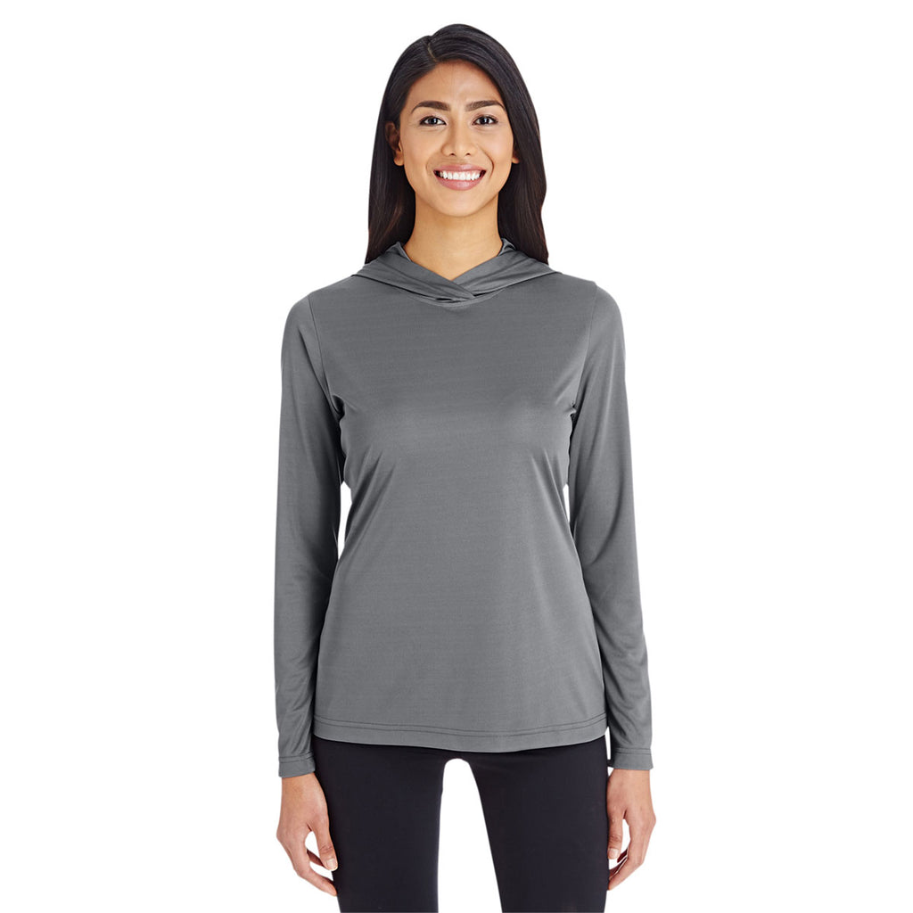 Team 365 Women's Sport Graphite Zone Performance Hoodie