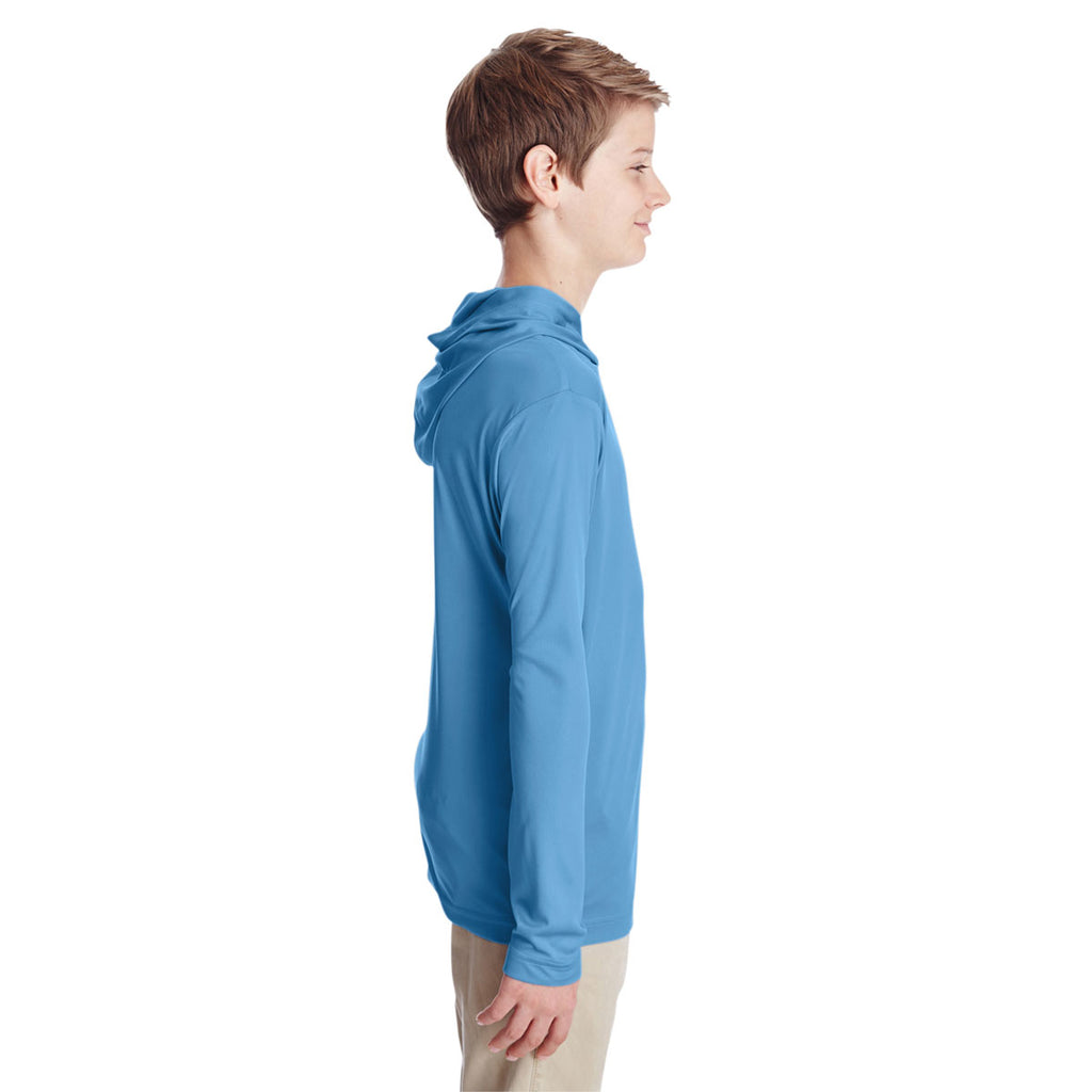 Team 365 Youth Sport Light Blue Zone Performance Hoodie