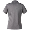 Team 365 Women's Dark Grey Heather Zone Sonic Heather Performance Polo