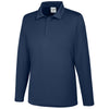 Team 365 Men's Sport Dark Navy Zone Performance Long Sleeve Polo