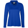 Team 365 Women's Sport Royal Zone Performance Long Sleeve Polo