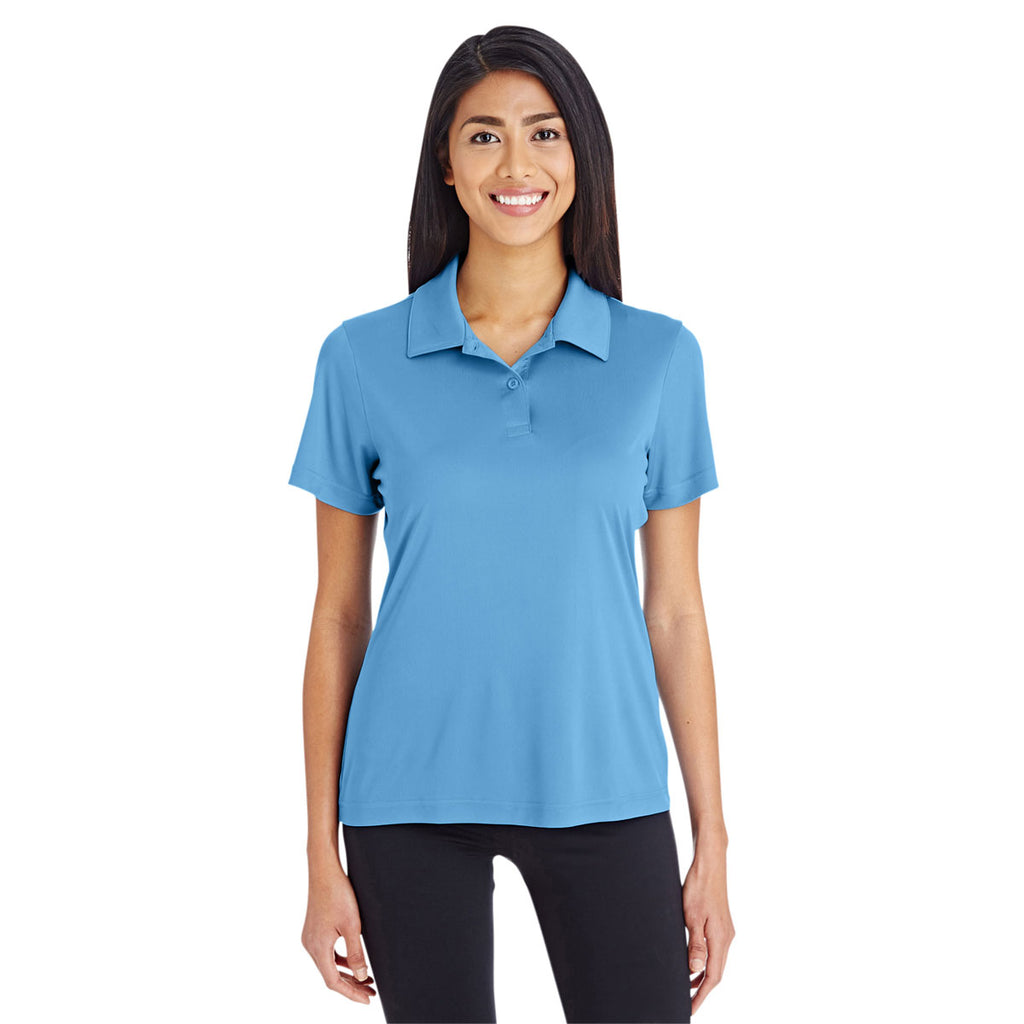 Team 365 Women's Sport Light Blue Zone Performance Polo